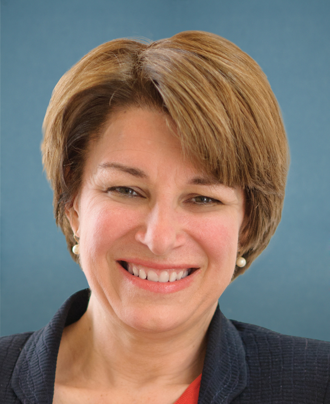Portrait of Amy Klobuchar