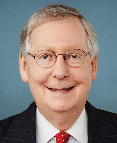 Portrait of Mitch McConnell