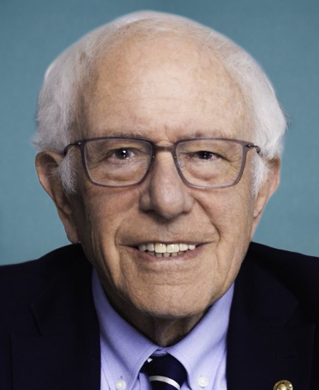 Portrait of Bernard Sanders