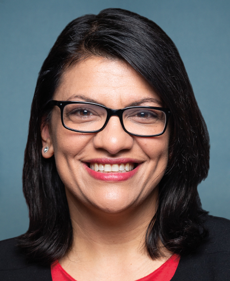 Portrait of Rashida Tlaib
